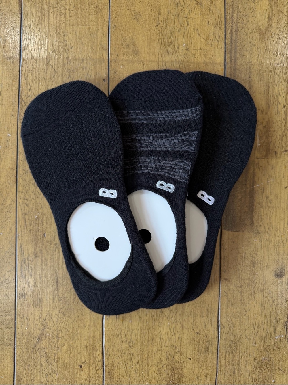 Pair of Thieves Men’s Black No Show Grip Socks 3 Pair Set